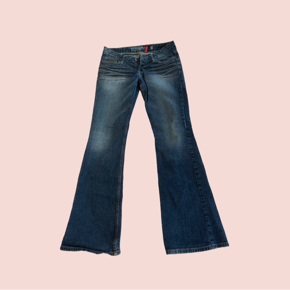 Y2K GUESS LOW-RISE FLARE JEANS